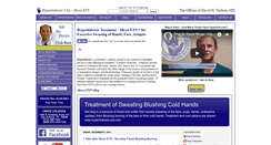 Desktop Screenshot of hyperhidrosis-usa.com